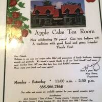 Apple Cake Tea Room Farragut Knoxville Urbanspoon Zomato