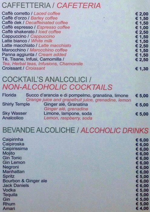 Menu di Kitaba - Angola Experience 