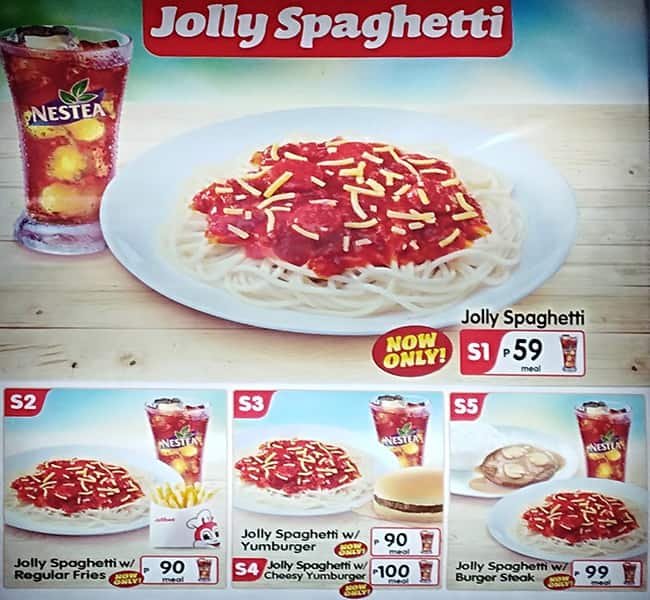 Carta de Jollibee