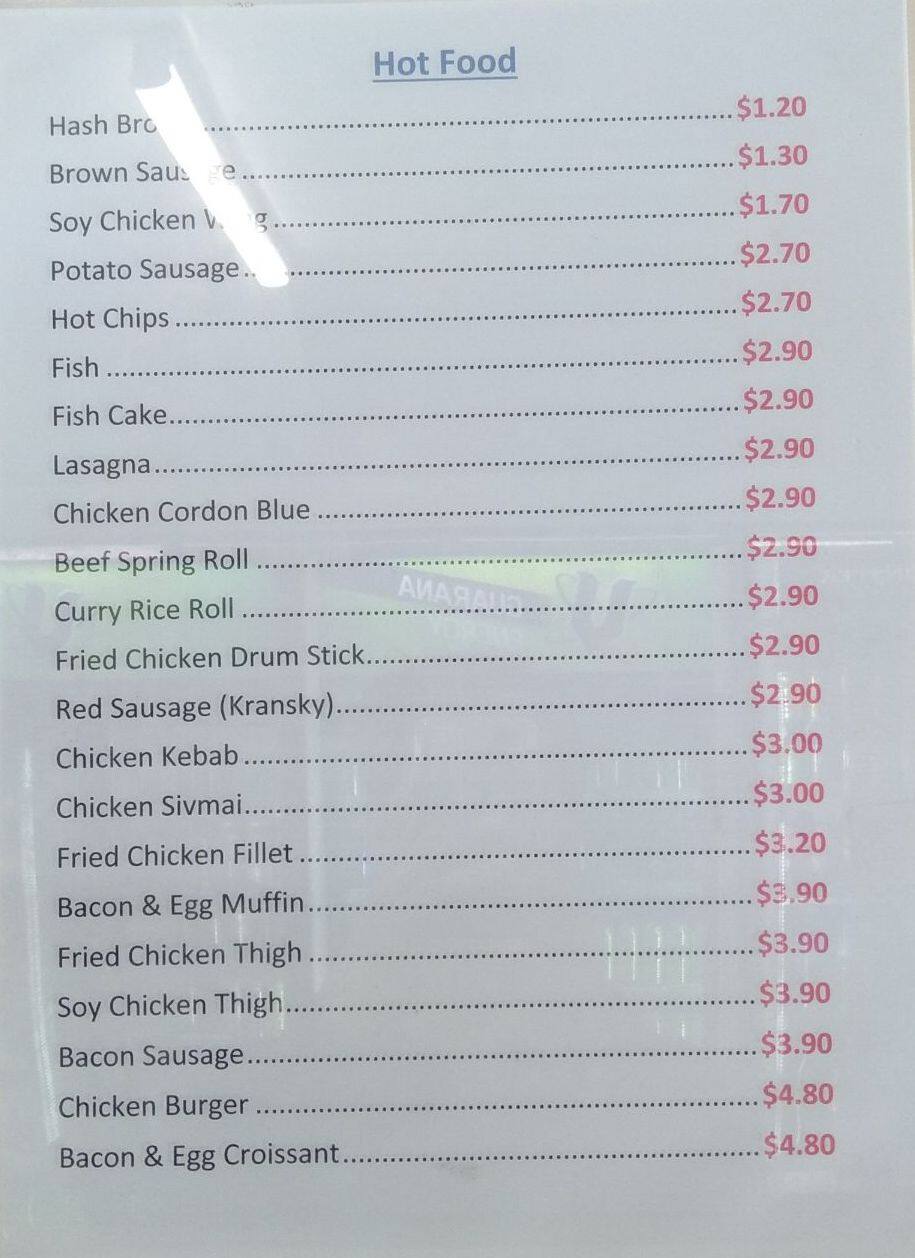 Carta de PC Bakery