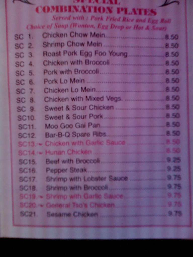 Wok & Roll Menu, Menu for Wok & Roll, Avalon Park / Waterford Lakes