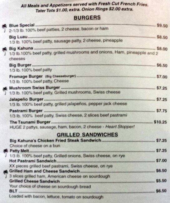 Menu At Blue Wave Pub Bar Idaho Falls menu-at-blue-wave-pub-bar-idaho-falls