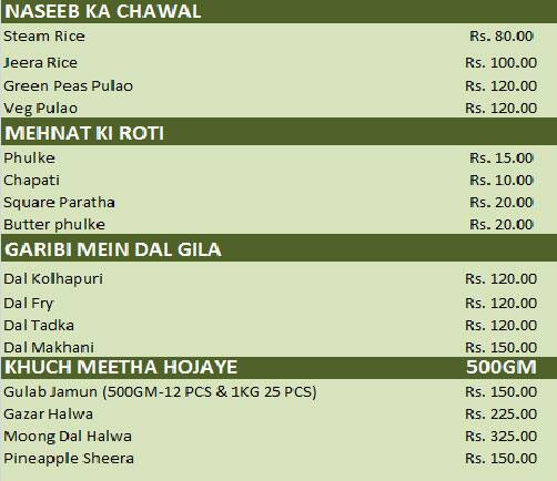 BANYAN KITCHEN menu