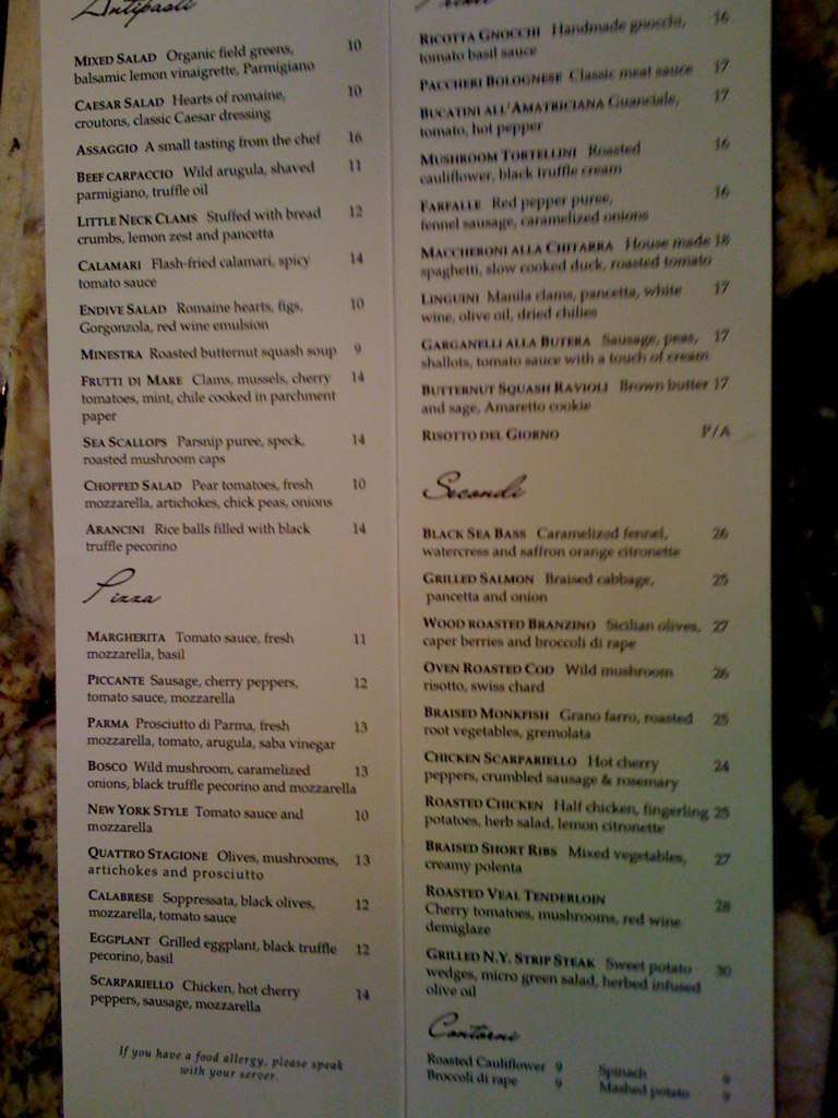 Trevi Ristorante Menu, Menu for Trevi Ristorante, West Harrison