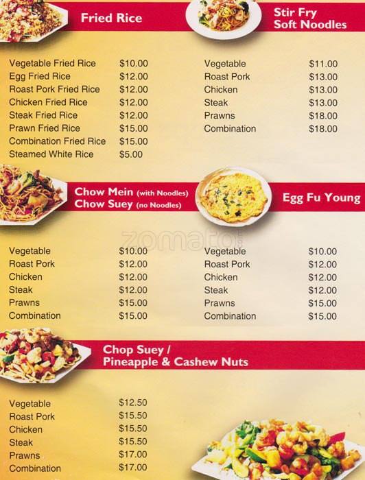 Golden City Chinese Foods, Orewa, Auckland - Menumania/Zomato