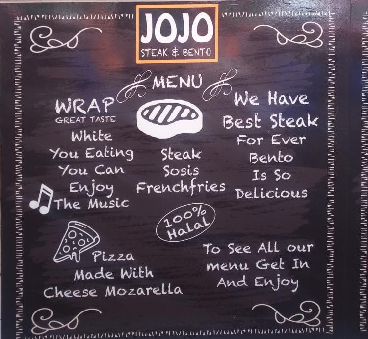 jojo steak bento menu menu podniku jojo steak bento grogol jojo steak bento grogol menu