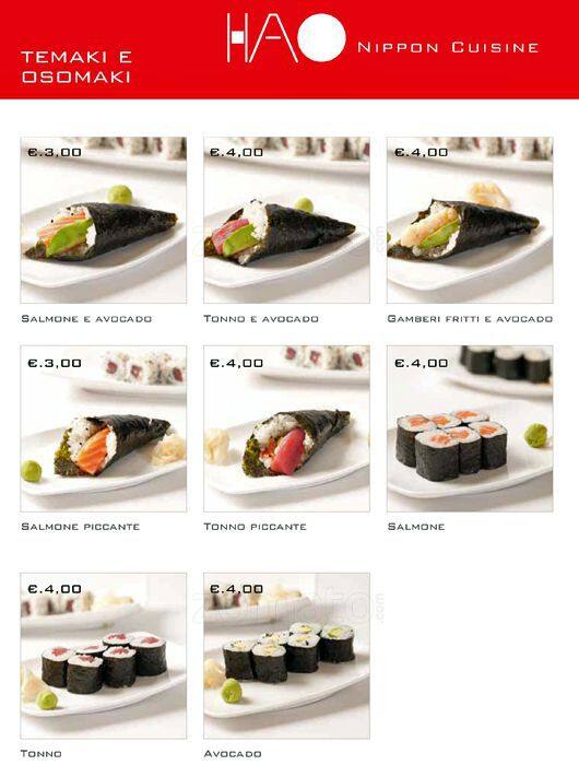 Menu di Hao 