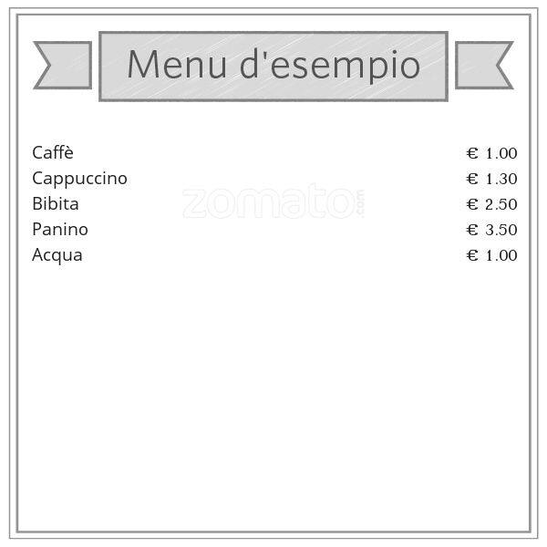 Menu di Michelini Antonio 