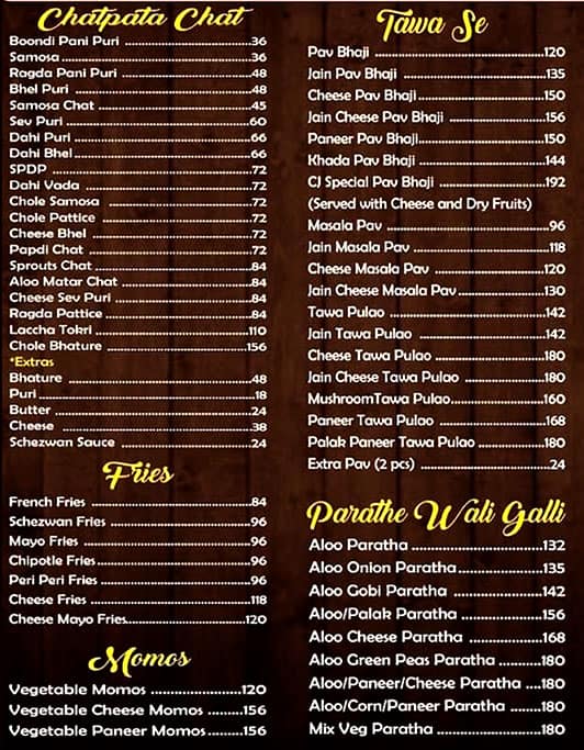 Menu at Cafe Junction, Thane, Shop No 33/34