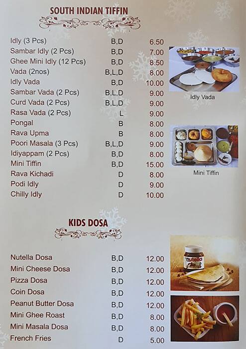 Menu At Aryaas Gourmet Veg Restaurant Sharjah menu-at-aryaas-gourmet-veg-restaurant-sharjah