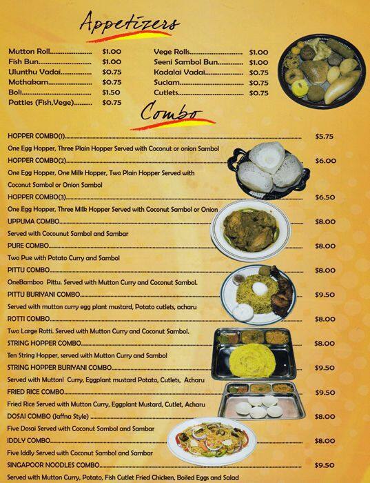 Rail Hoppers Menu With Prices