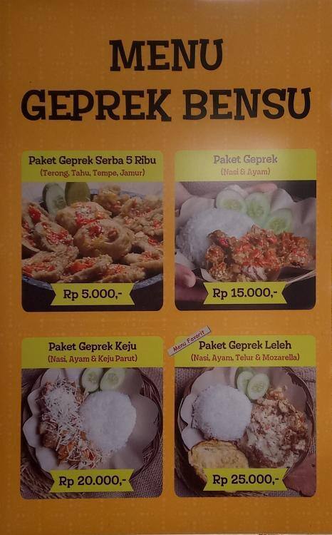 I Am Geprek Bensu, Fatmawati, Jakarta - Zomato Indonesia