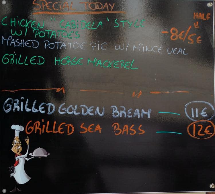 Zuca Kitchen menu