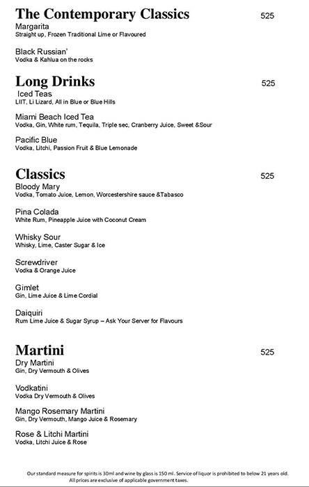 Menu at Cravings Coffee Shop, Indore