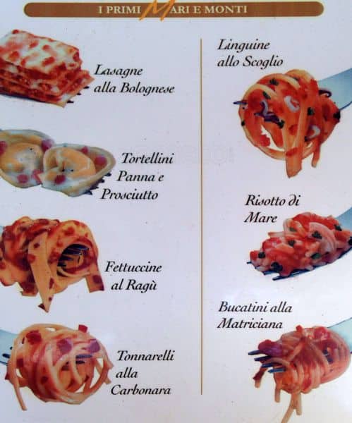 Menu di La Petite Fourchette 