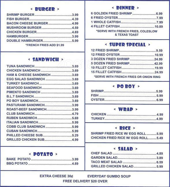 Joe's Deli Menu, Menu for Joe's Deli, Upper Kirby, Houston Urbanspoon