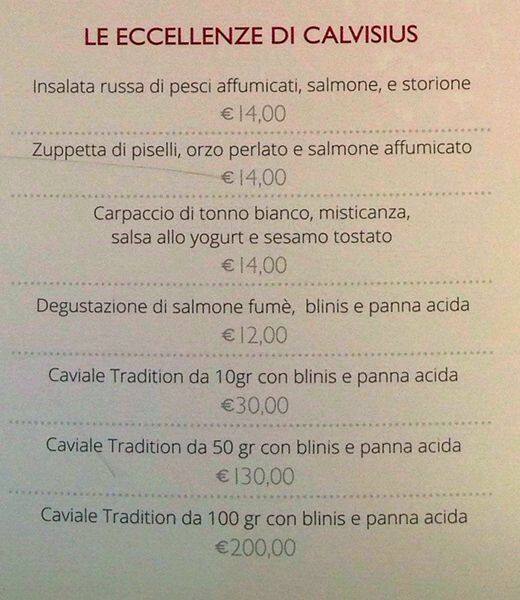 Menu di Franciacorta 