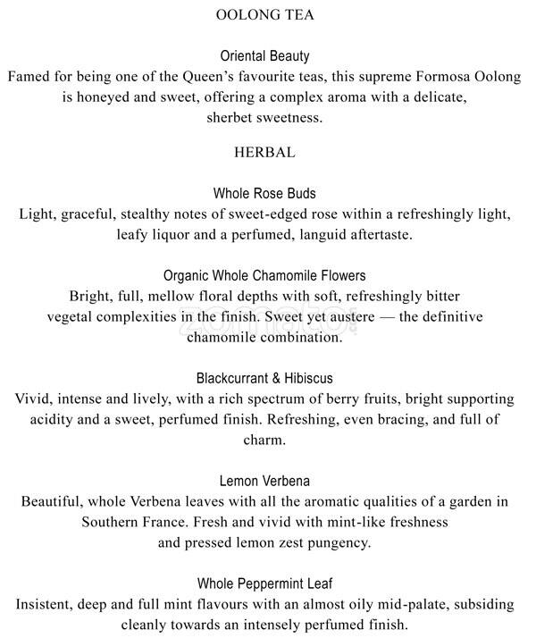 Menu at Savoy Grill pub & bar, London, The Savoy Covent Garden