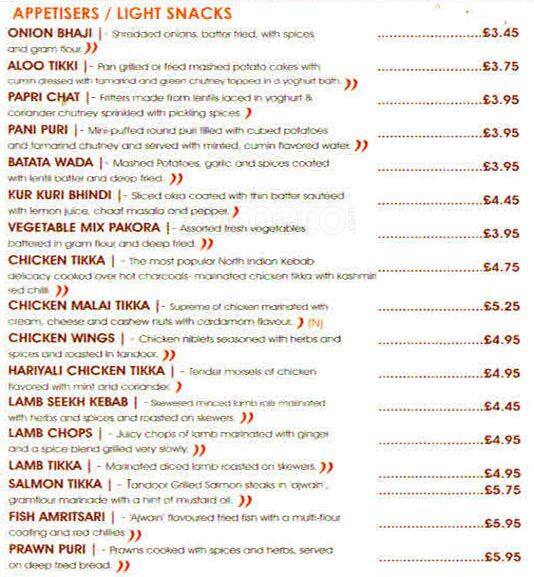 Delhi Spice Menu, Menu for Delhi Spice, Ruislip, London Zomato UK