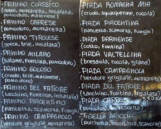 Menu di Cotton 