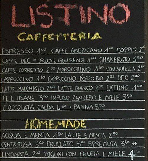 Menu di Gogol & Company 