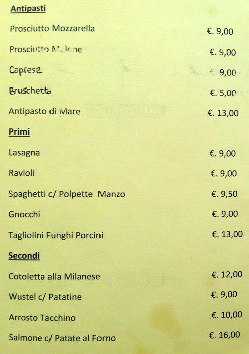 Menu di Sant'Anna 