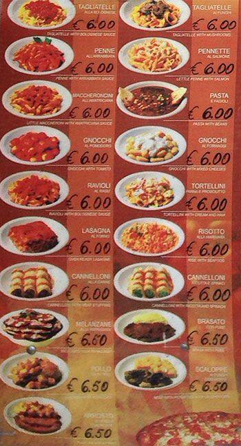 Menu di Rudy 