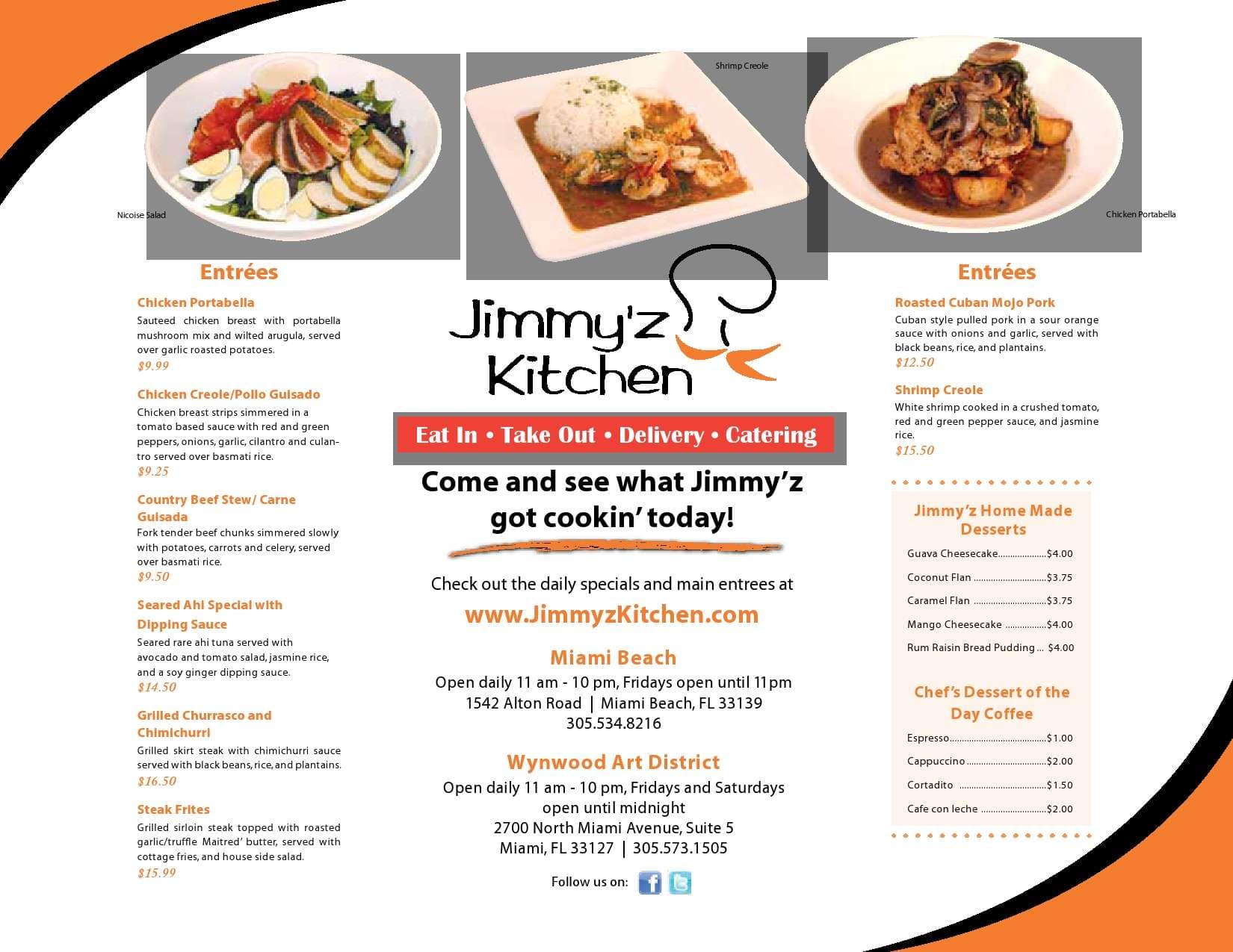 Menu At Jimmy Z Kitchen Miami   A41e3eaf4322a0122c1e30a3343288fa 