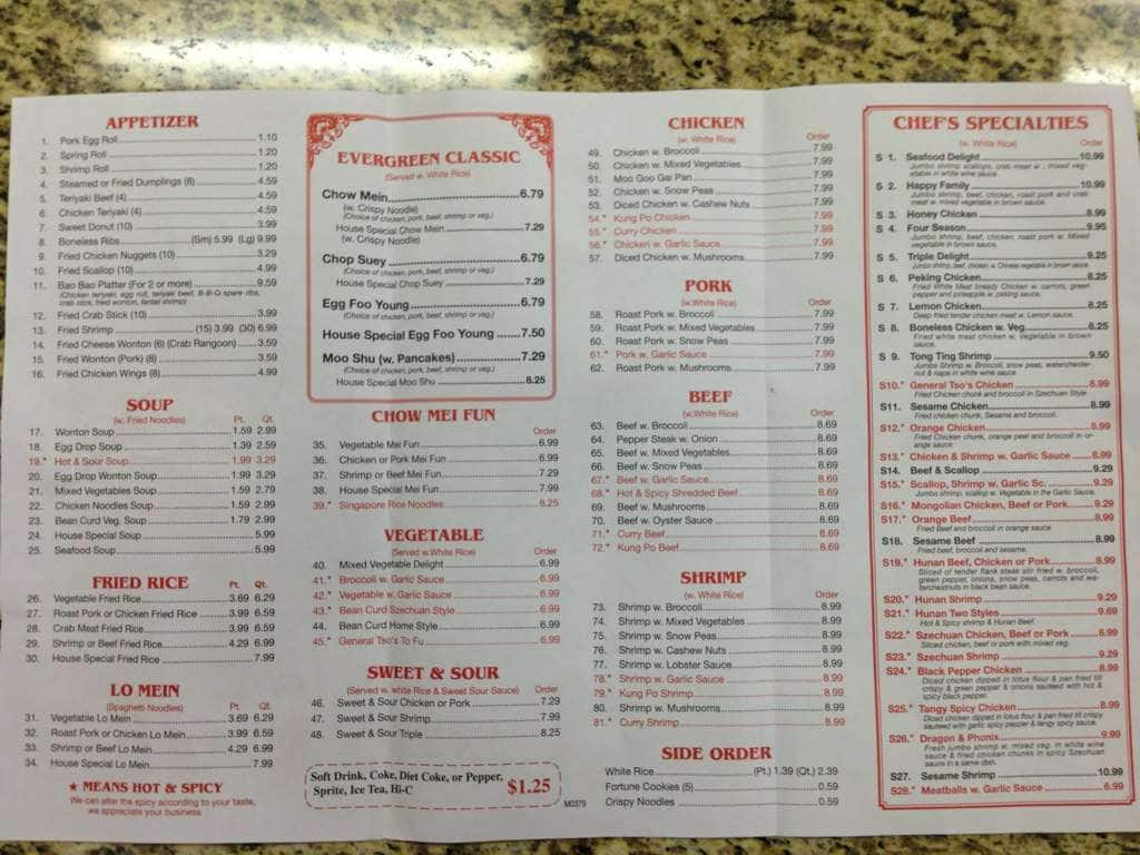 Mr Chen's Kitchen Menu, Menu for Mr Chen's Kitchen, Hernando, Hernando ...