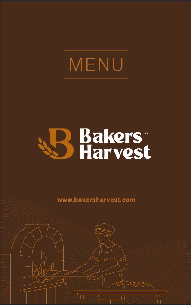 Menu of Bakers Harvest, Gandipet, Hyderabad