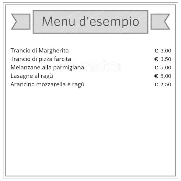 Menu di Dolce Salato 