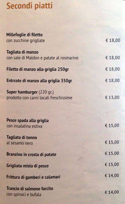 Menu di Heaven 