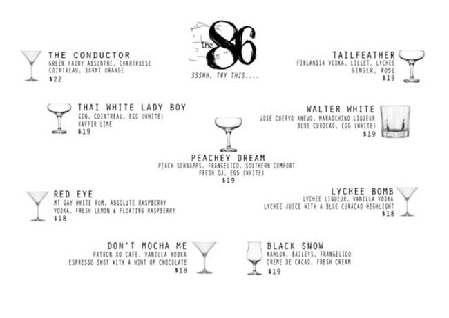 Carta de The 86