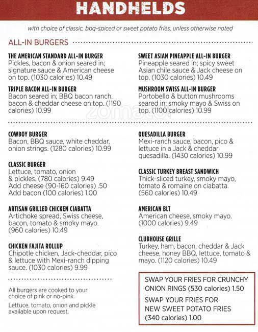 Applebees Menu Printable TUTORE ORG Master Of Documents