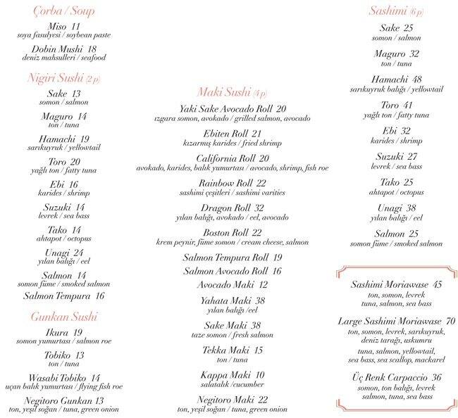 White Pepper by Divan Menü, White Pepper by Divan