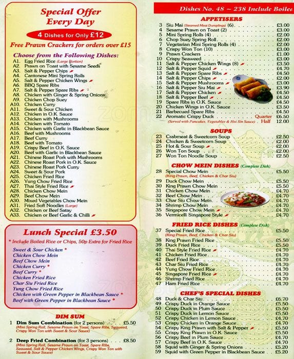 New Blue Star Menu, Menu for New Blue Star, Swinton, Manchester - Zomato UK