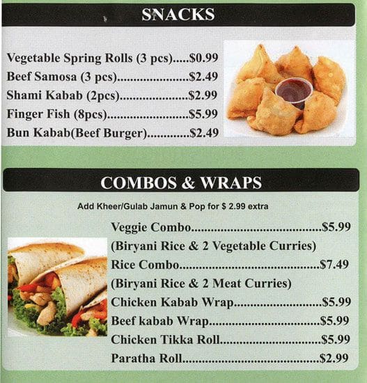 Silver Spoon Menu, Menu for Silver Spoon, Scarborough, Toronto Urbanspoon/Zomato