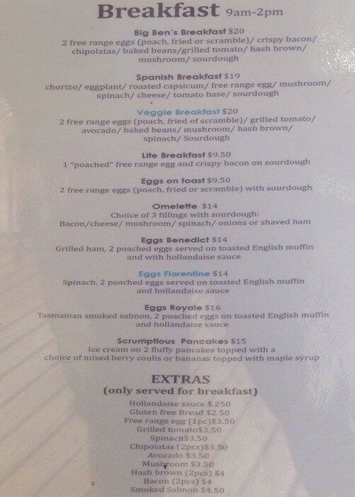 Teapot Cafe Menu, Menu for Teapot Cafe, Eltham, Melbourne Urbanspoon