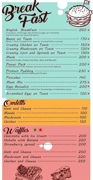 Soul Cafe Menu Menu For Soul Cafe Elgin Kolkata