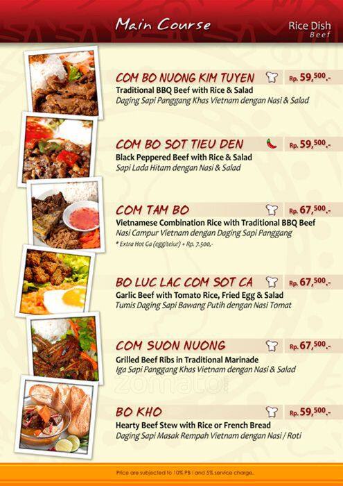 Menu at Do An restaurant, Jakarta, Jl. Boulevard Pantai Indah Kapuk