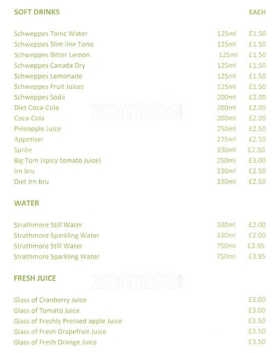 The Howard menu