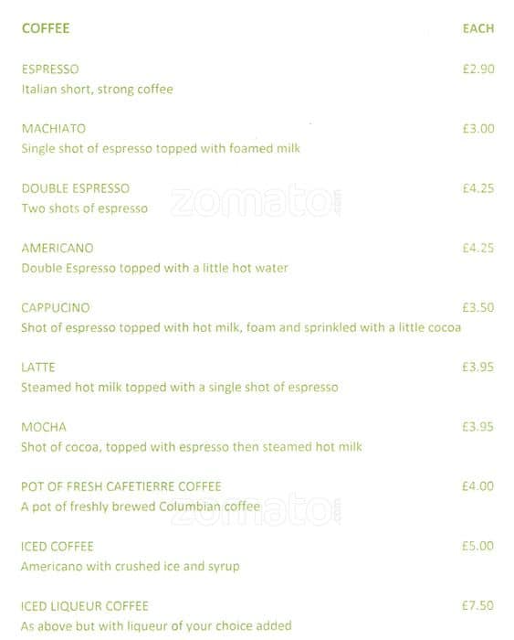 The Howard menu