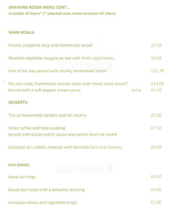 The Howard menu
