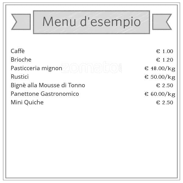 Menu di San Carlo 
