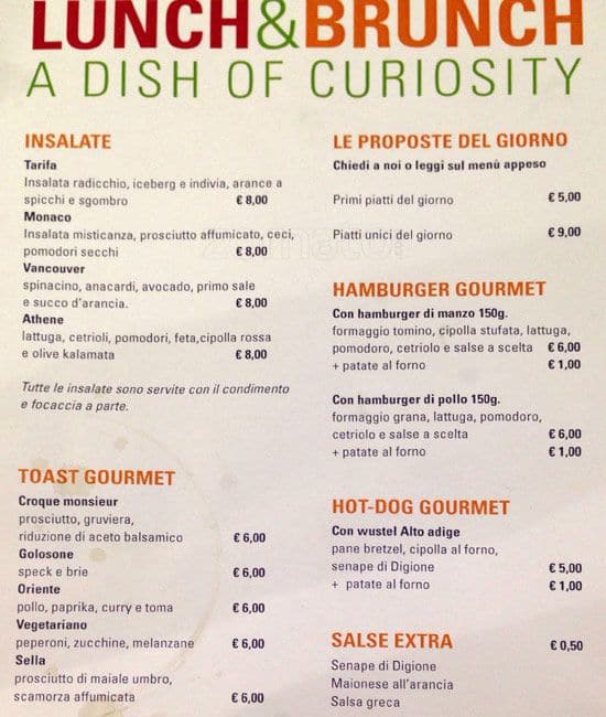 Menu di Open by Joivy 