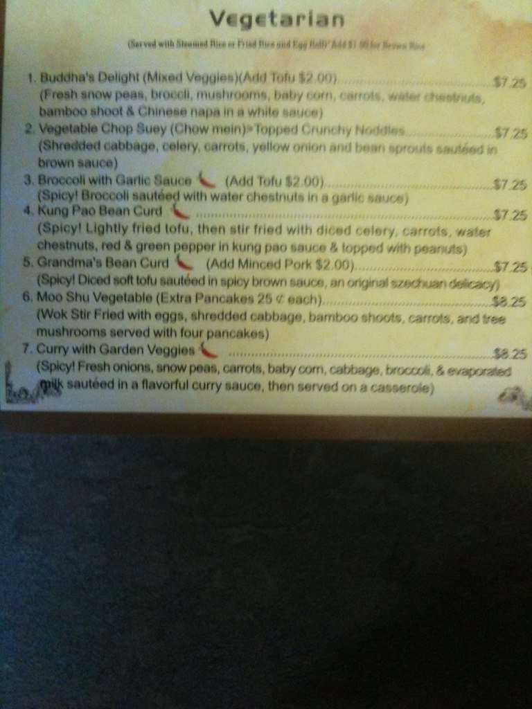 Menu at Delicious Garden restaurant, San Antonio, N Loop 1604 E 115