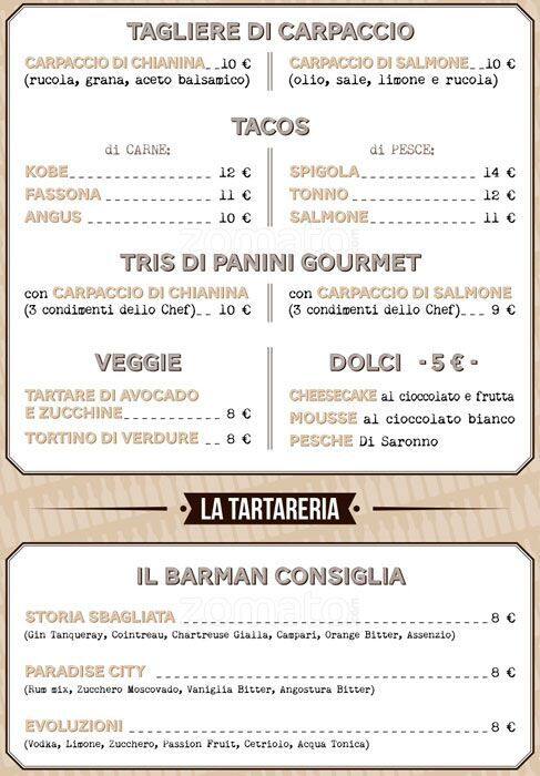 Menu di Sutton 
