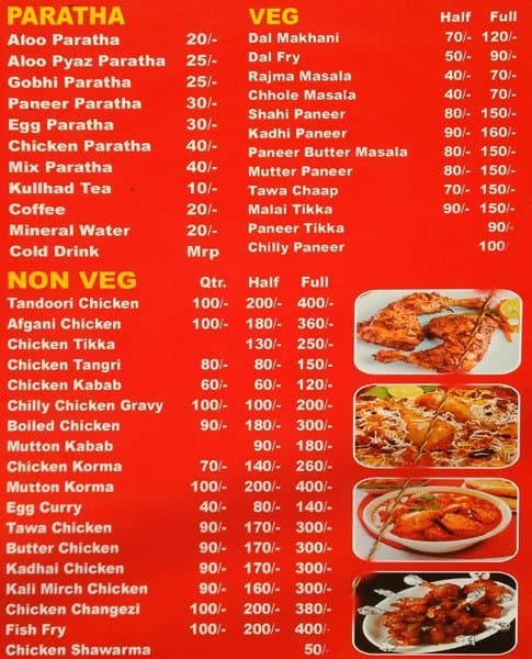 Zaika Chicken Corner Menu, Menu for Zaika Chicken Corner, Vasundhara ...