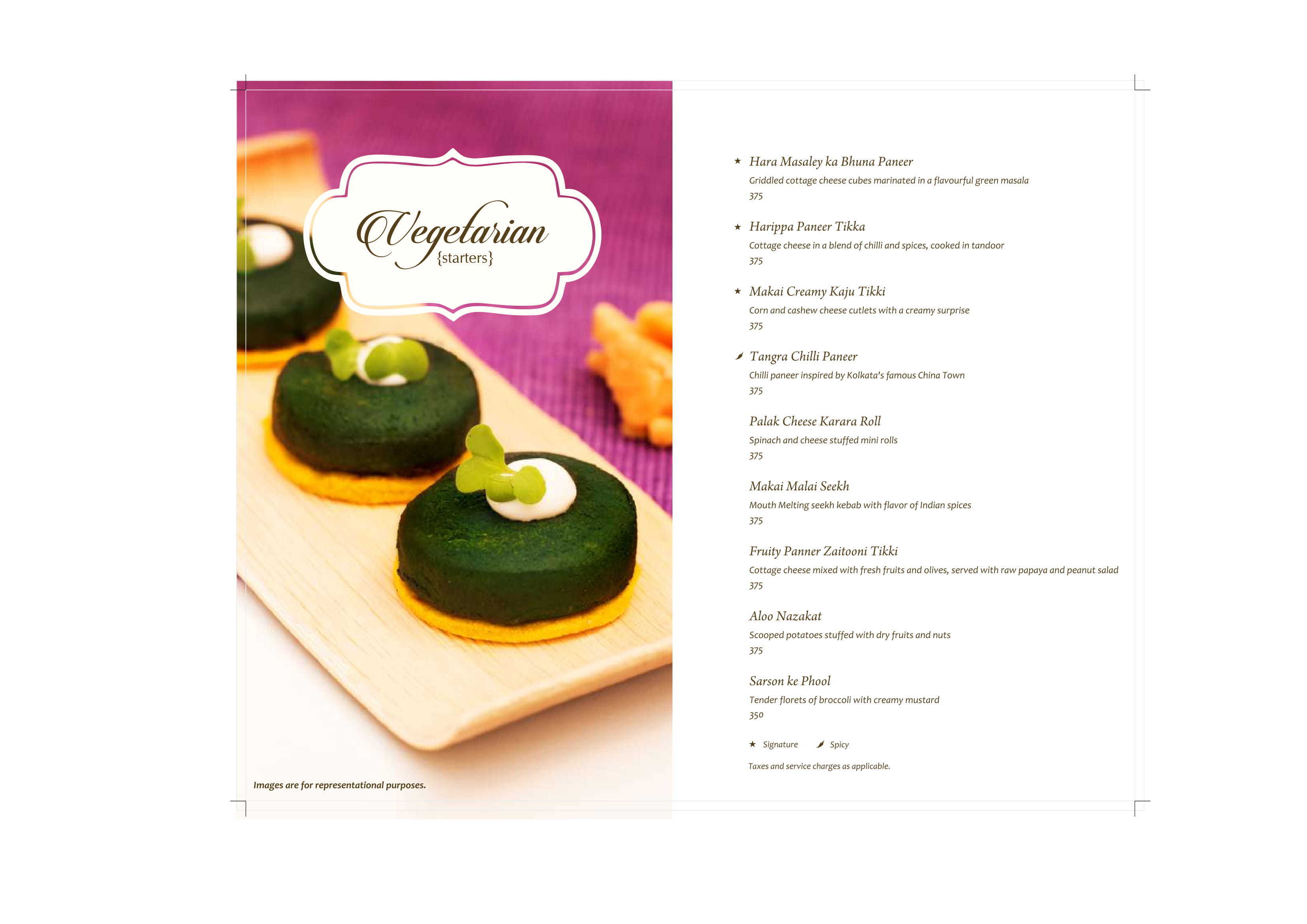 THE NAMAK CO. - Previously The Yellow Chilli menu