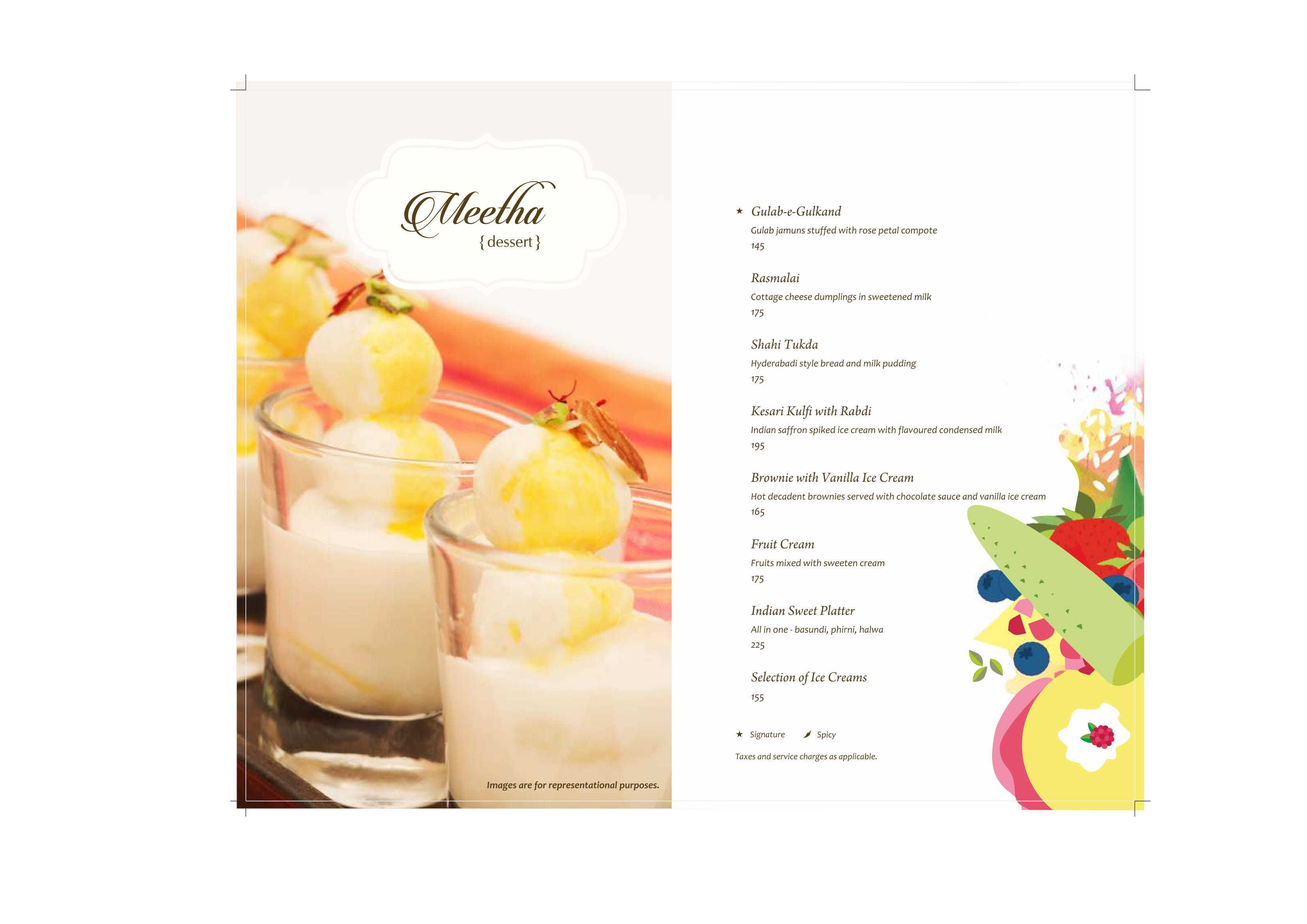 THE NAMAK CO. - Previously The Yellow Chilli menu